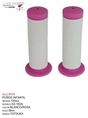 PUÑOS INFANTIL BLANCO/ROSA MOD.SZ-182A 100MM TOTSUKA 59GR