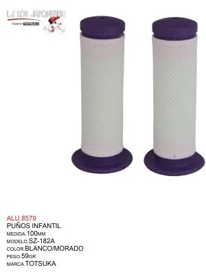 PUÑOS INFANTIL BLANCO/MORADO MOD.SZ-182A 100MM TOTSUKA 59GR