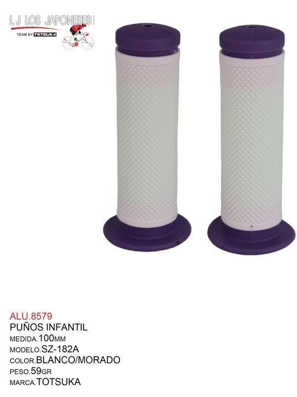 PUÑOS INFANTIL BLANCO/MORADO MOD.SZ-182A 100MM TOTSUKA 59GR