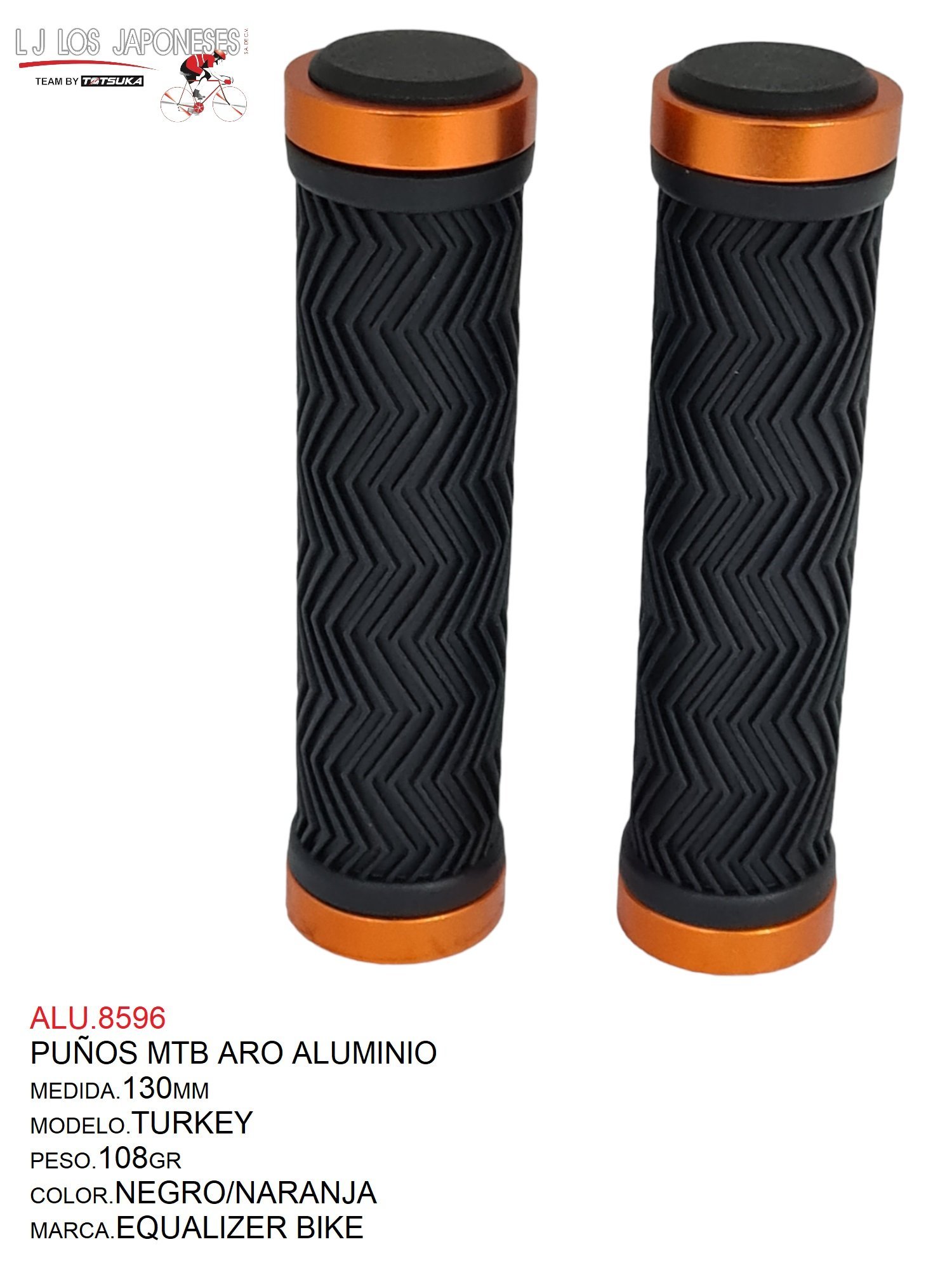 PUÑOS PROTAPER NEGROS (LOGO AMARILLO