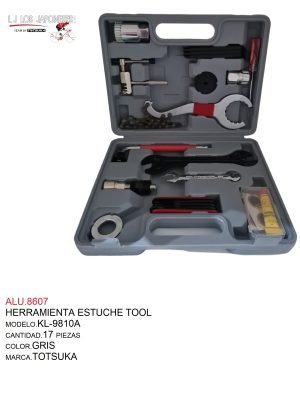 HERRAMIENTA ESTUCHE TOOL SET 17 PZAS KL-9810A  TOTSUKA