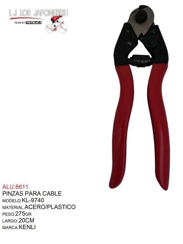 ALU.8611 PINZAS PARA CABLE KL-9740 KENLI