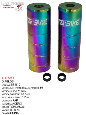 DIABLO 14MM/3/8 ST-B10  TG BIKE CON ADAPTADOR  3/8  TORNASOL