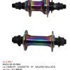 MAZA CASSETTE 36-36 BMX 14MM-9T TORNASOL  BALERO SELLADO ALUMINIO TOTSUKA PAR