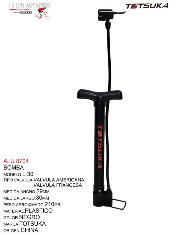BOMBA L:30   V.A.V.F. COLORES TOTSUKA