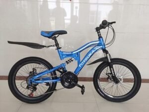 BICICLETA 20 SUSPENSION DELANTERA MODELO.DOMINIC MARCA TOTSUKA AZUL