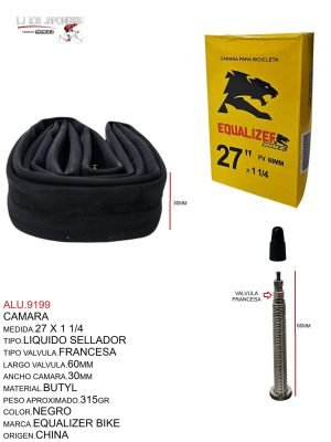 Camara con Liquido Sellador 27 x 1 1/4 Francesa