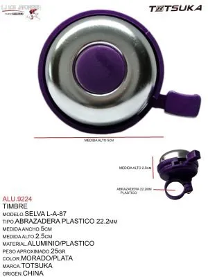 ALU.9224 Timbre Selva Morado