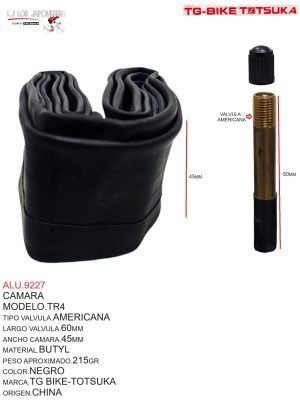 Cámara 26 x 1.50 TR4 Americana