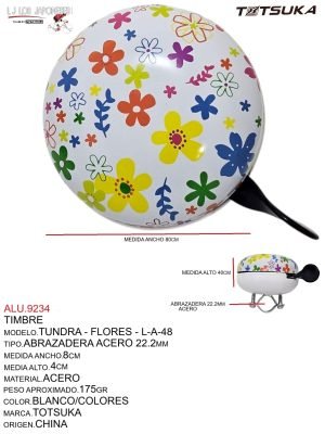 Timbre Tundra Flores