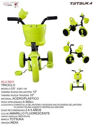 Triciclo Amarillo