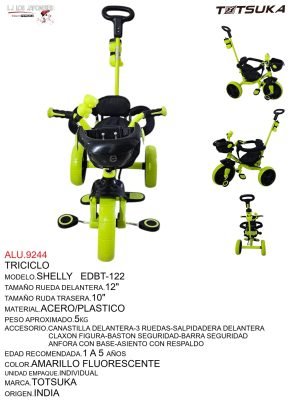 Triciclo Amarillo