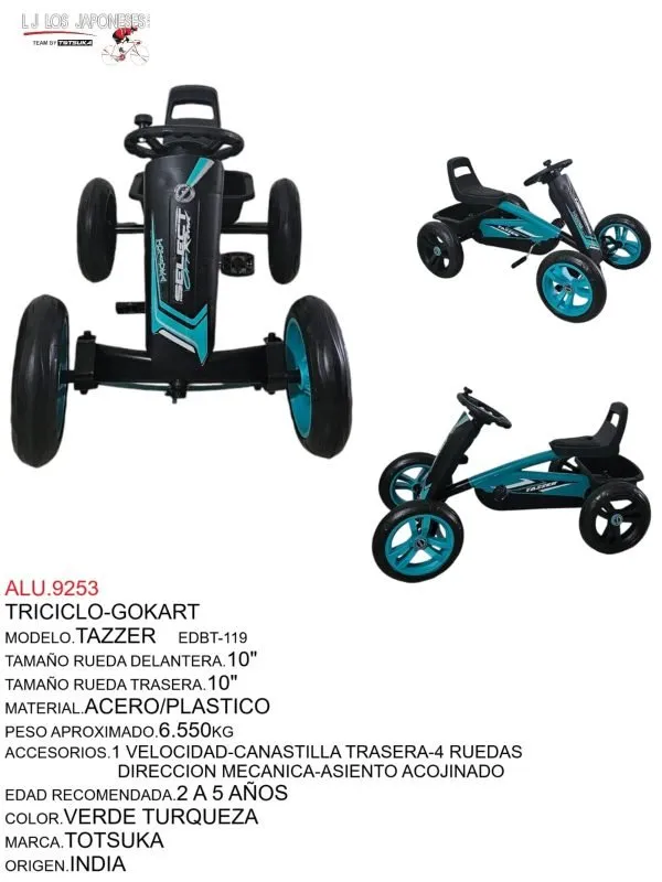 Triciclo Go-Kart Tazzer