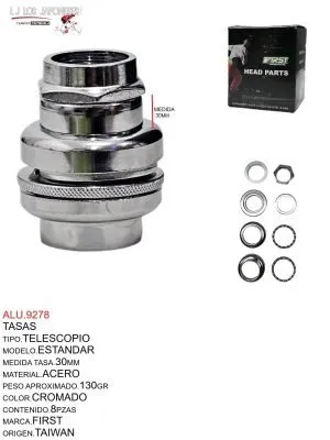 ALU.9278 Tasas Telescopio Estandar