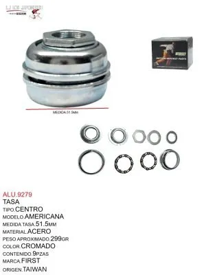 ALU.9279 Tasa Centro Americana