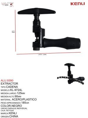 EXTRACTOR DE CADENA  KL-9724L KENLI KEYZER BIKE