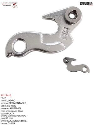 PATA ALUMINIO P/CAMBIO TRASERA # TSK-022