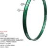 ALU.9753 ARO 26X36 AERODINAMICO OJILLADO (45MM) MODELO STUNT MARCA EQUALIZER COLOR VERDE